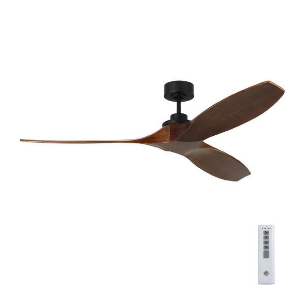 Collins Black 60-Inch Smart Indoor/Outdoor Ceiling Fan with Remote Control and Reversible Motor, image 3