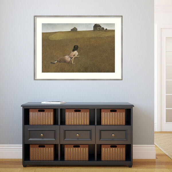 Andrew Wyeth Silver 41 x 30 Inch Wall Art, image 1