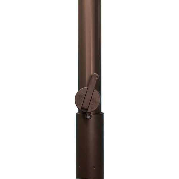 Skye Taupe and Bronze Cantilever Umbrella, image 5