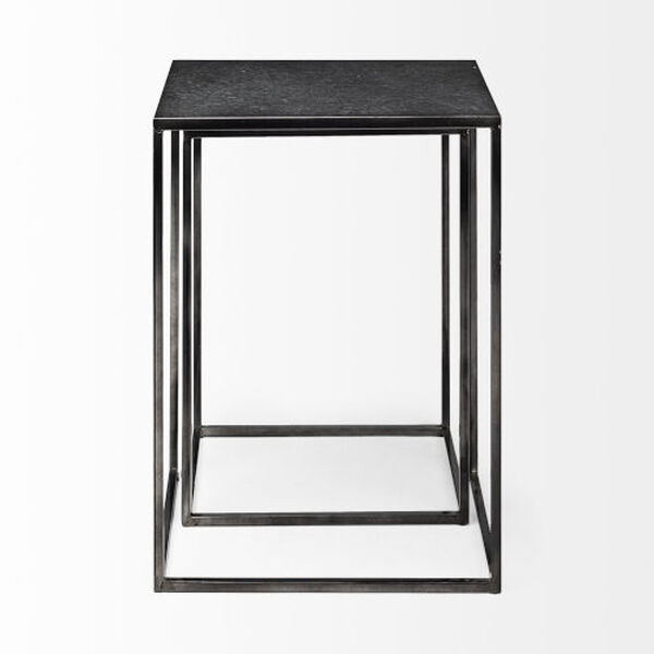 Kasey Black Nesting Accent Table, Set of 2, image 4