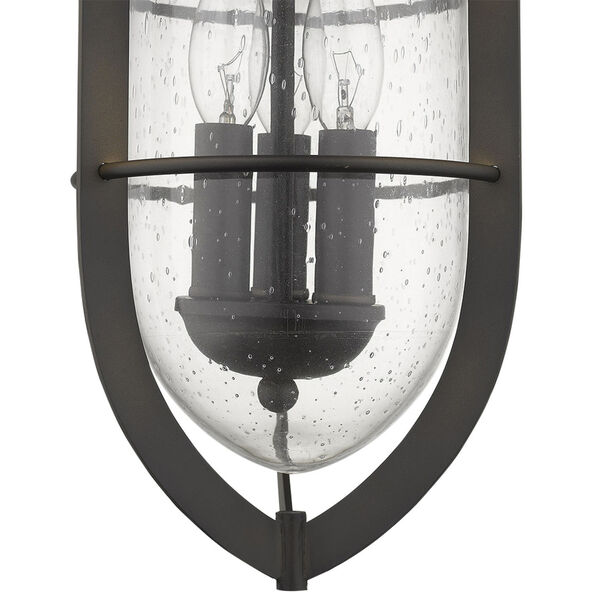 Dylan Oil Rubbed Bronze Three-Light Outdoor Hanging Pendant, image 5