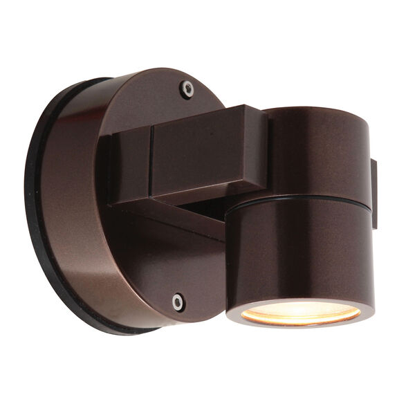 KO Bronze LED 5-Inch Outdoor Spotlight with Clear Glass, image 1