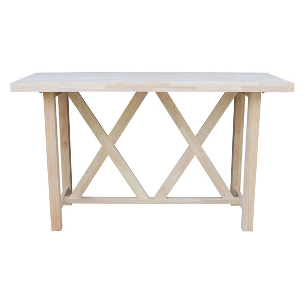 Natural Bar Height Table, image 2
