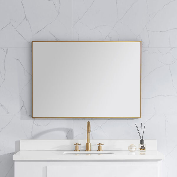 Sonoma Brushed Gold 39-Inch Mirror, image 6