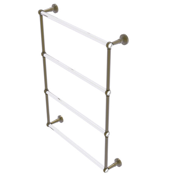Pacific Beach 4 Tier 24-Inch Ladder Towel Bar with Twisted Accent, image 1
