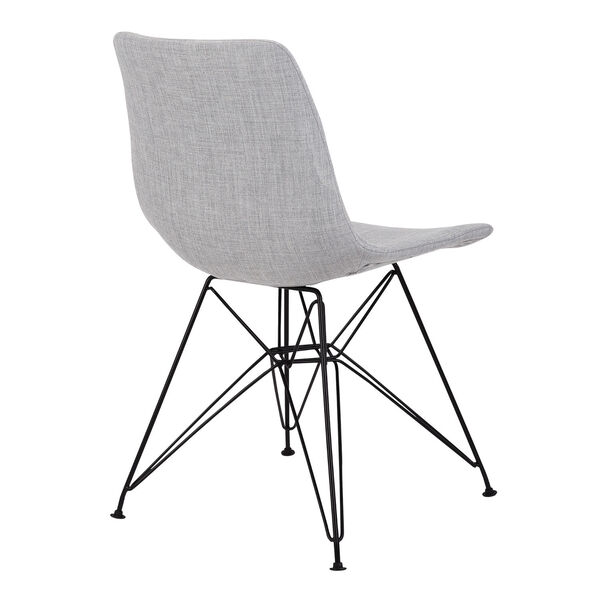 Palmetto Gray with Black Dining Chair, image 3