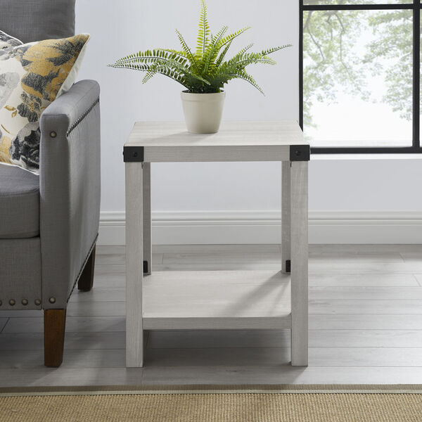 Gray Side Table, image 3