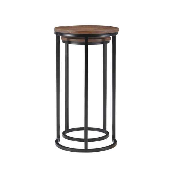 Weston Black and Brown Nesting Tables, Set of 2, image 6