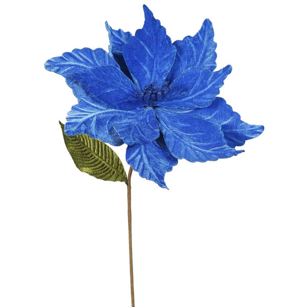 Blue Poinsettia, Set of Six, image 1