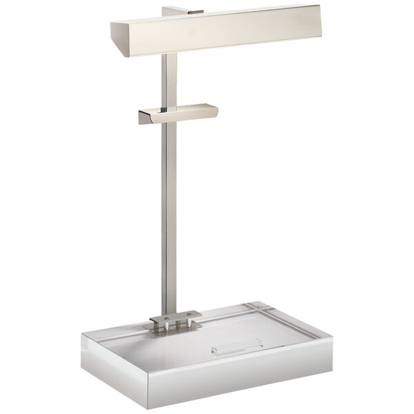 Mcclean Easel Light in Polished Nickel by J. Randall Powers, image 1