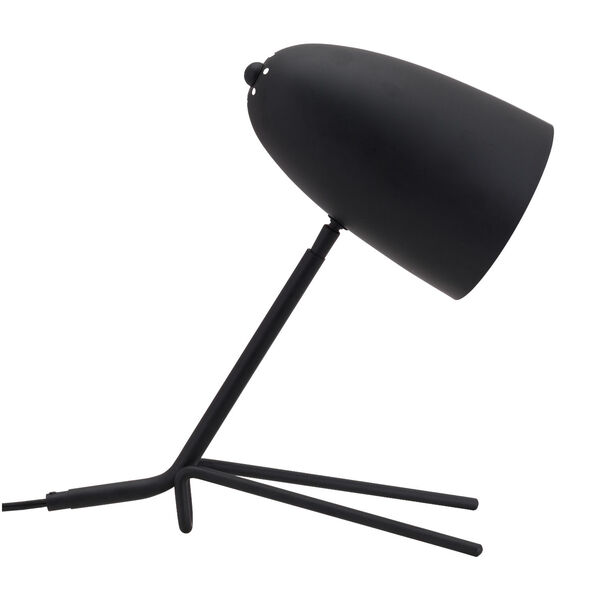 Jamison Matte Black One-Light Desk Lamp, image 3
