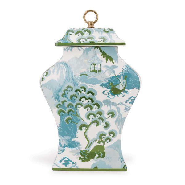 Canton Decorative Jar, image 3