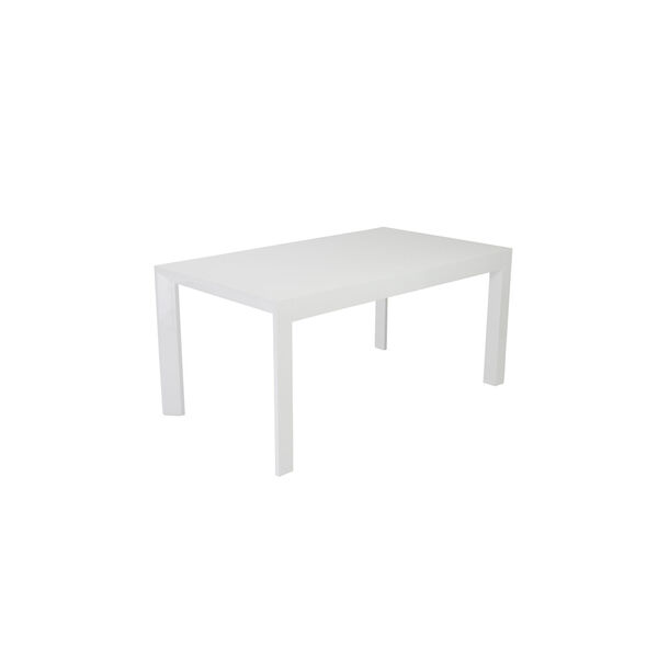 Adara White Rectangle Dining Table, image 5