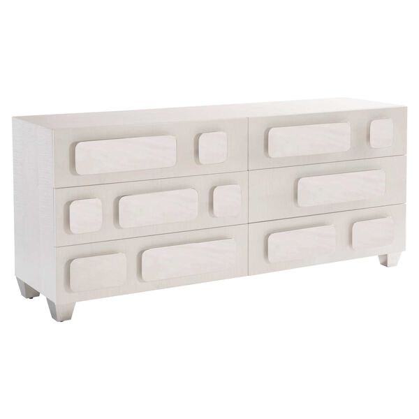 Padma White and Stainless Steel Dresser, image 2