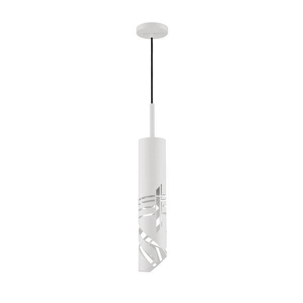 Knoll White One-Light Mini Pendant, image 1