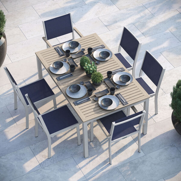 Travira Outdoor Dining Set, Seven-Piece, image 2