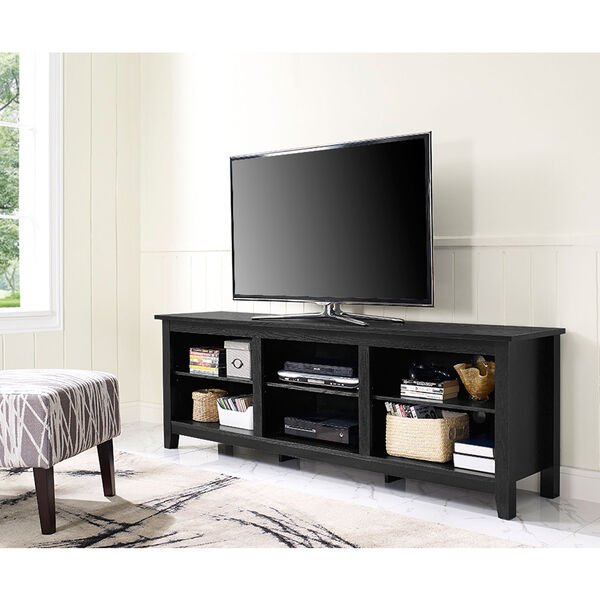Essentials TV Stand - Black, image 1