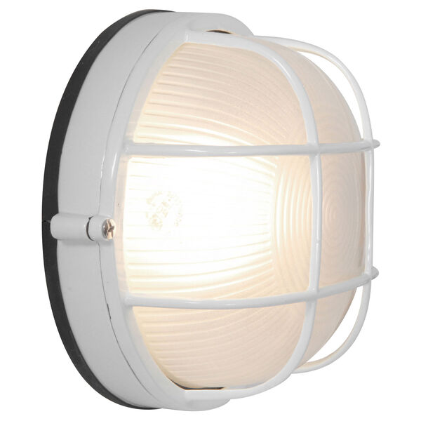 Nauticus White One-Light LED Outdoor Wall Sconce, image 2