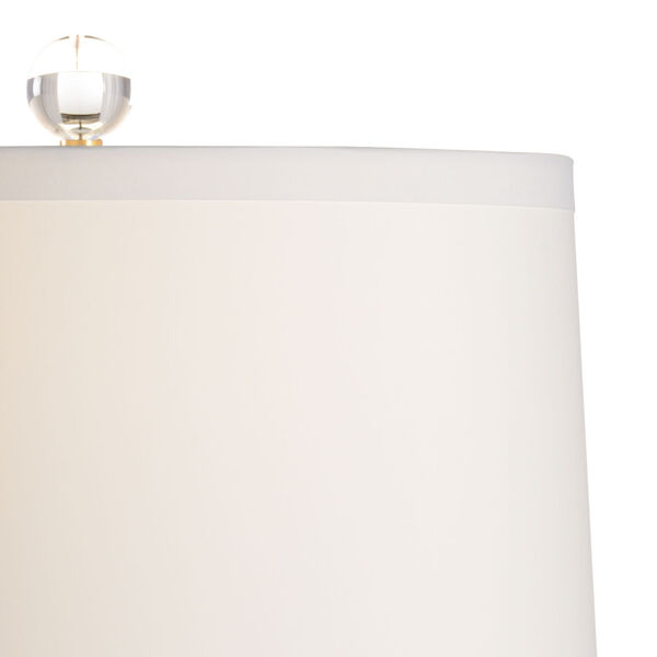 Gray and White One-Light Table Lamp, image 3