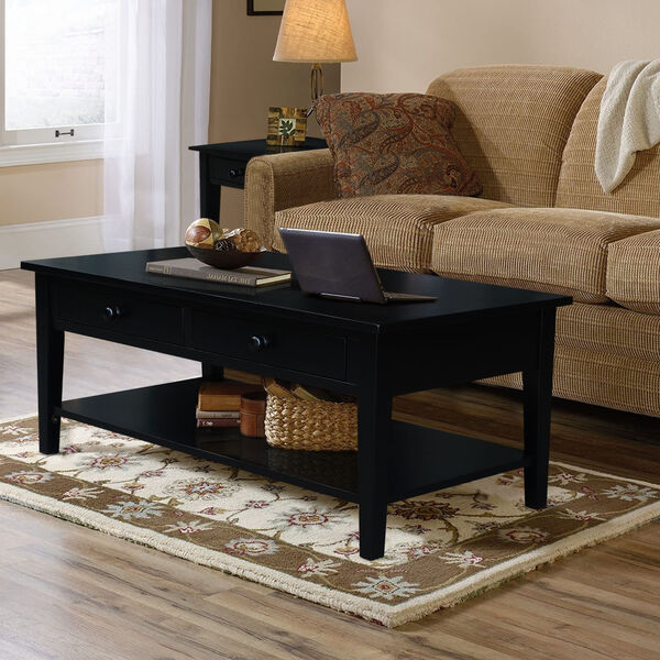 Spencer Black Coffee Table, image 2
