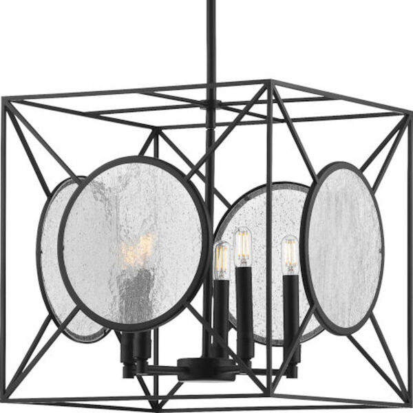 Pierce Black Five-Light Pendant, image 2