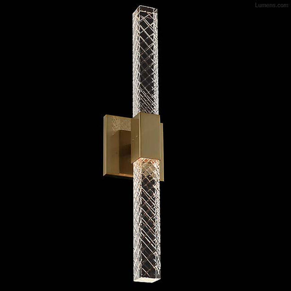 Apollo Champagne Gold Two-Light Sconce, image 1