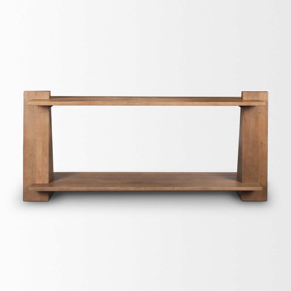 Eula Medium Brown Wood Console Table, image 2