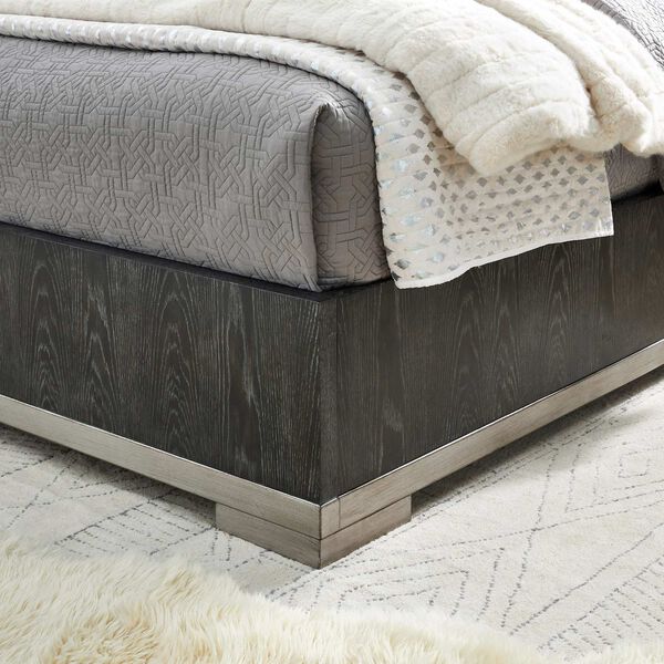 Eve Black Upholstered Panel Bed, image 5