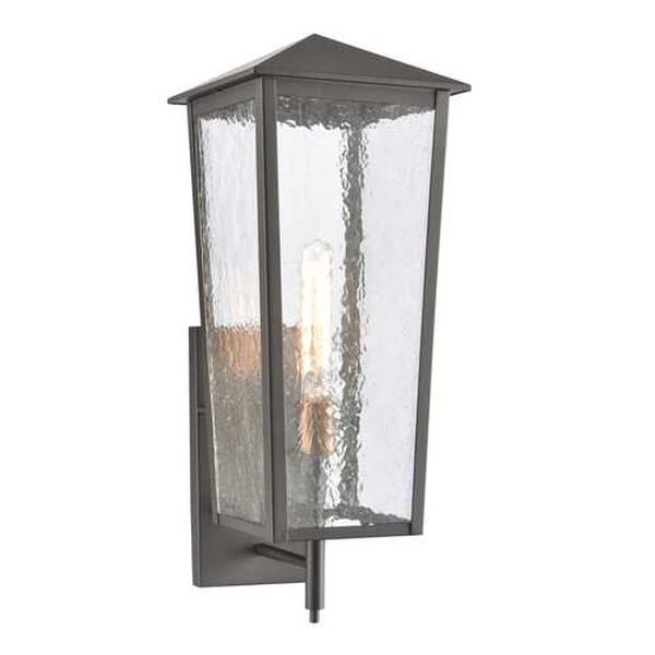Marquis Matte Black 23-Inch One-Light Outdoor Wall Sconce, image 1