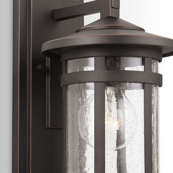 Mission Hills Oiled Bronze One-Light Outdoor Wall Lantern, image 3