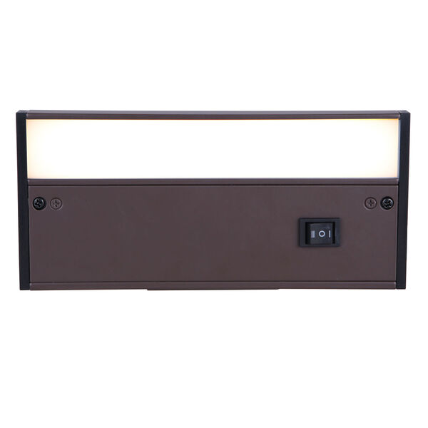 Bronze 8-Inch LED Under Cabinet Light Bar, image 2