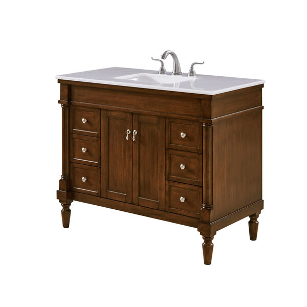 Lexington Walnut 42-Inch Vanity Sink Set, image 3