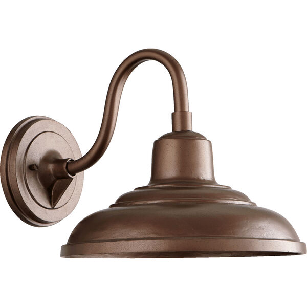 Oiled Bronze 12-Inch One-Light Outdoor Wall Sconce, image 1