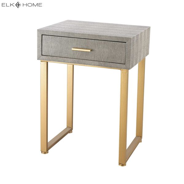 Beaufort Gold Grey Accent Table, image 4