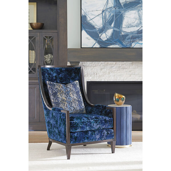 Carlyle Blue Greenwood Chair, image 3