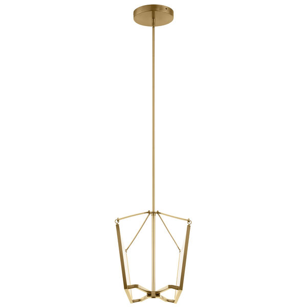 Calters Champagne Gold LED Chandelier, image 4