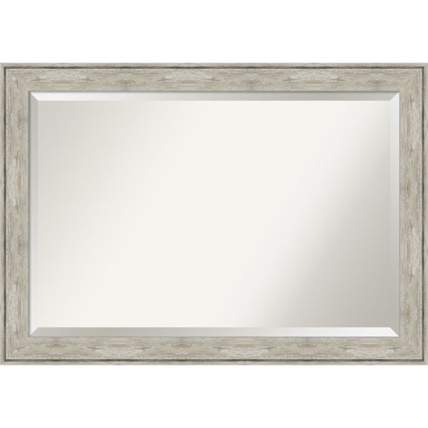 Crackled Silver 41W X 29H-Inch Bathroom Vanity Wall Mirror, image 1