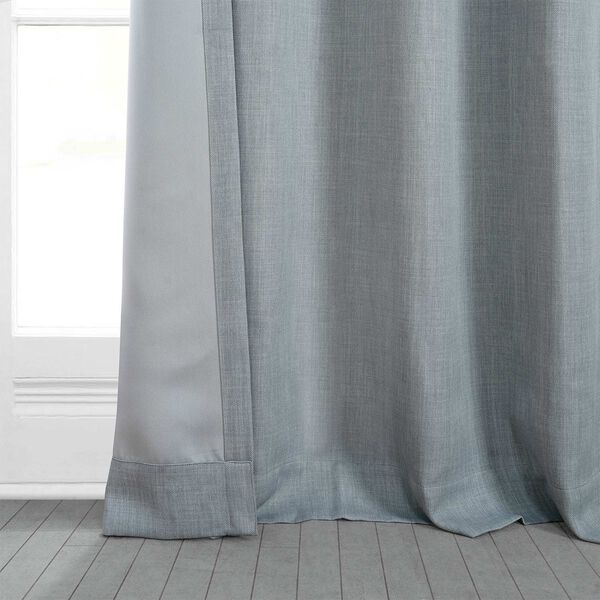 Grey Polyester Blackout Single Panel Curtain 50 x 96, image 7
