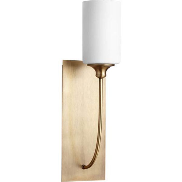 Kingsbury Aged Brass Five-Inch One-Light Wall Sconce, image 1