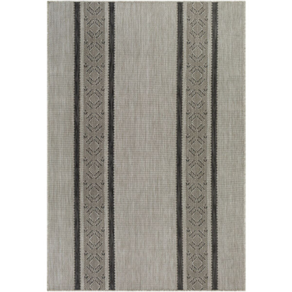 Malibu Medium Gray Rectangular: 5 Ft. 3 In. x 7 Ft. Indoor-Outdoor Rug, image 2