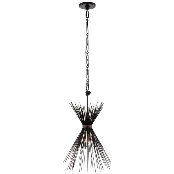 Strada Small Chandelier in Aged Iron by Kelly Wearstler, image 1