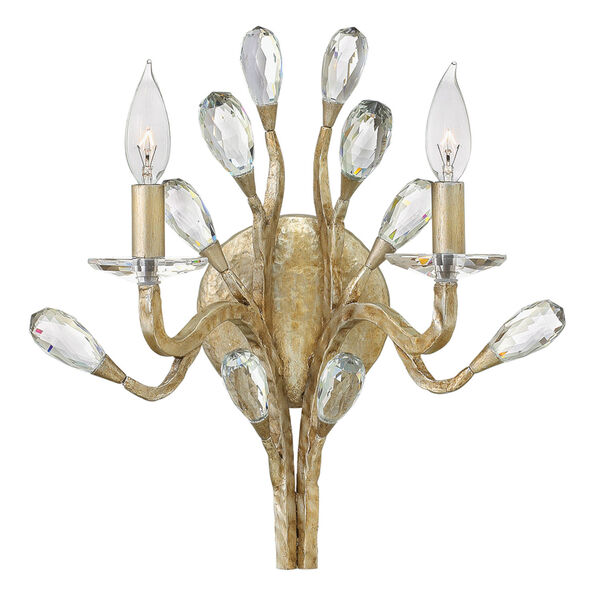 Eve Champagne Gold Two-Light Wall Sconce , image 2