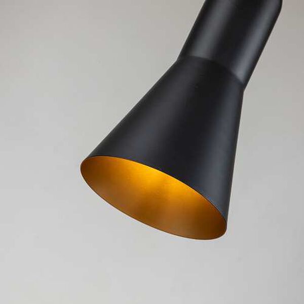 Etoile Matte Black One-Light Mini Pendant, image 2