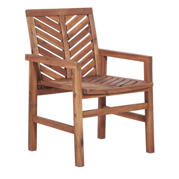 Brown Patio Chairs, Set of 2, image 3