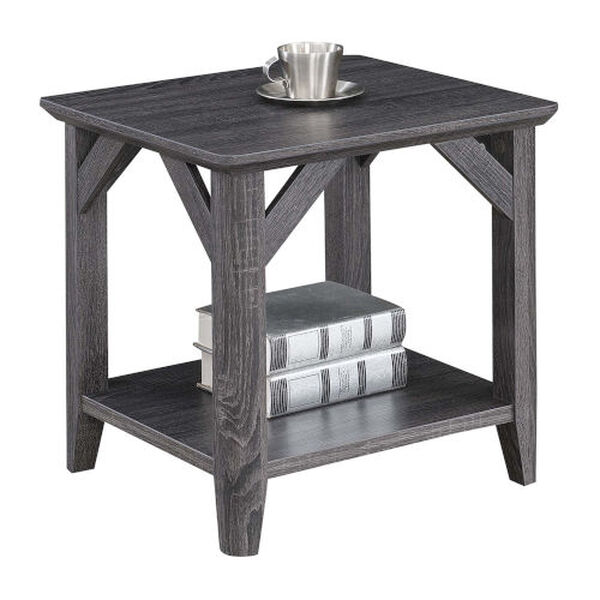 Winston Weathered Gray 20-Inch End Table, image 2