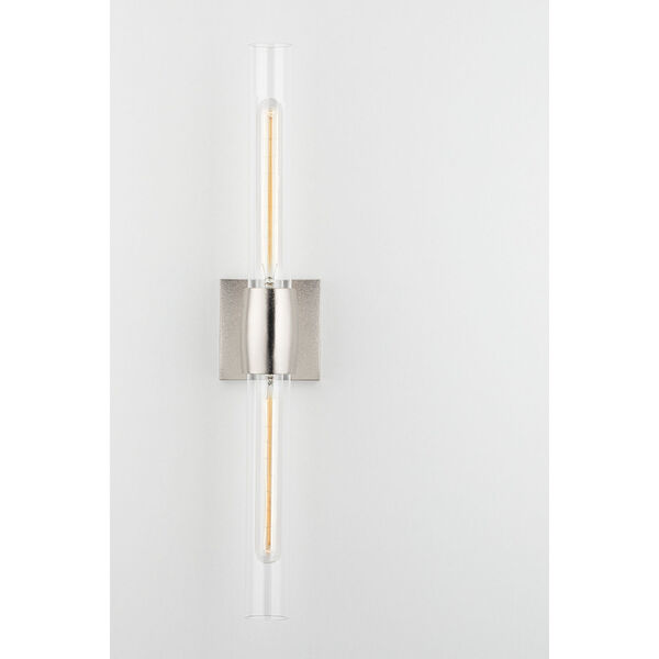 Hogan Burnished Nickel Two-Light Wall Sconce, image 6