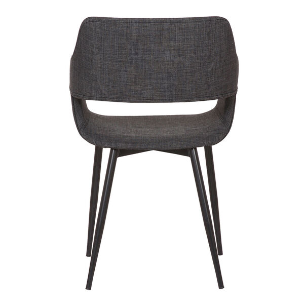Ariana Gray with Black Powder Coat Dining Chair, image 5