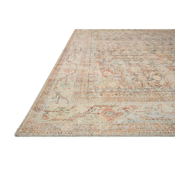 Adrian Natural and Apricot Runner Rug, image 3