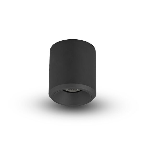 Node Black 20W Round LED Flush Mounted Downlight, image 1