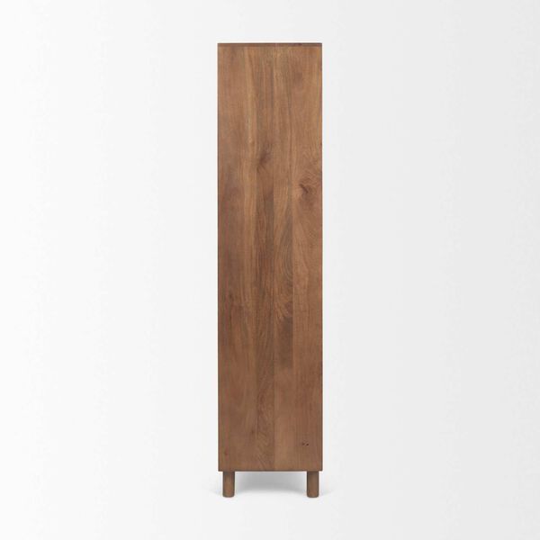 Astrid Brown Solid Wood Armoire, image 3